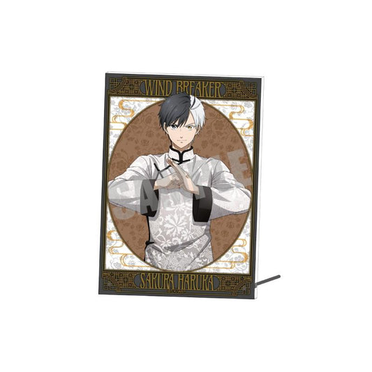 WIND BREAKER_Acrylic Art Board Sakura Haruka Chinese cafe ver.