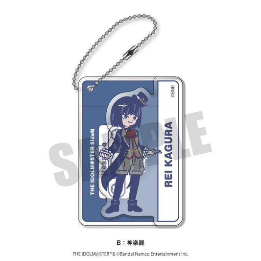 The Idolmaster SideM 'Retropop' Vol.5 Acrylic Keychain B - Rei Kagura