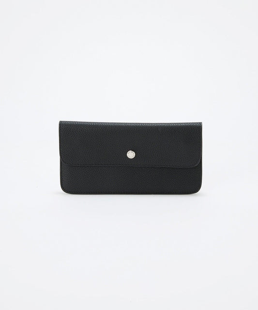 ELAN Shrink Leather Long Wallet / 10 Pockets / Slim / Lightweight