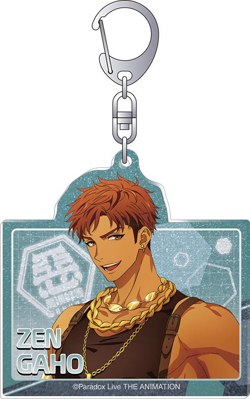 Paradox Live THE ANIMATION_Glitter Acrylic Keychain / Masakuni Zen
