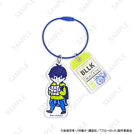 Blue Lock_Bizniz Acrylic Keychain (Yoichi Isagi)
