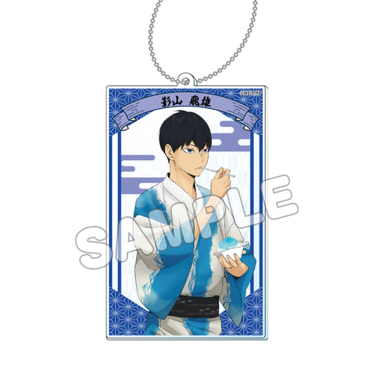 Haikyu!!_Festival Square Acrylic Keychain <Tobio Kageyama>