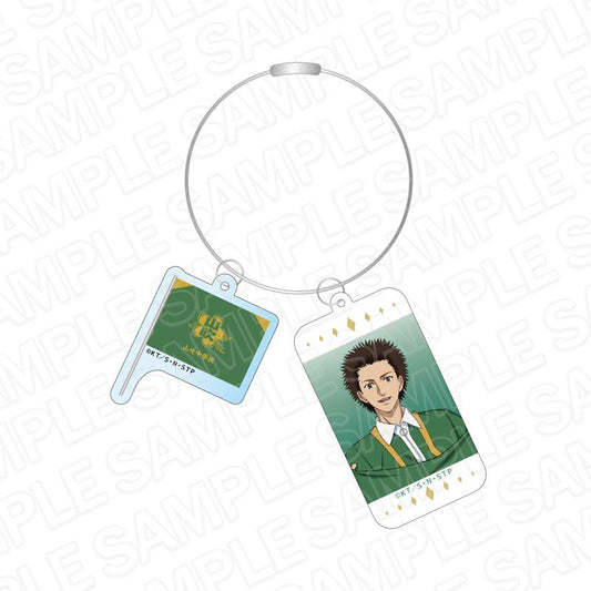 The New Prince of Tennis_Wire Key Holder Minami Kentarou flag ver.