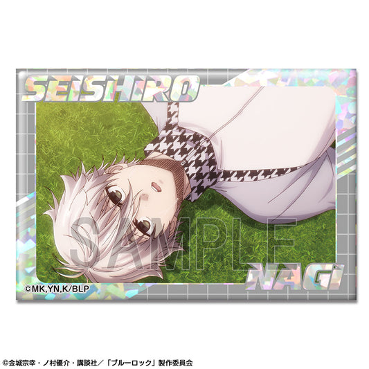 Blue Lock the Movie -EPISODE Nagi- Holographic Can Badge Design 11 (Seishiro Nagi / B)