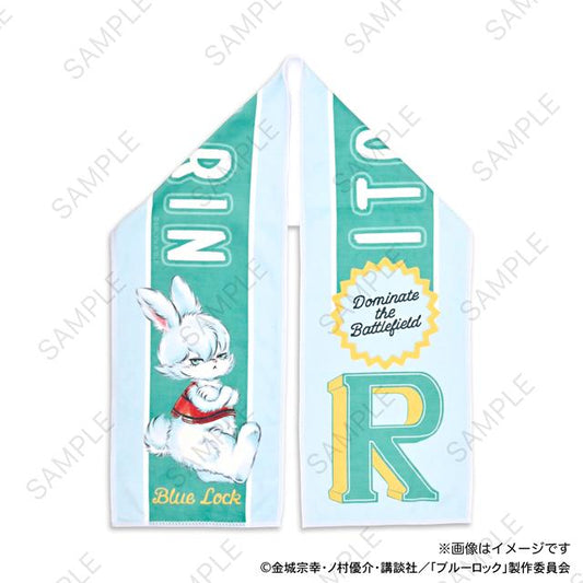 BLUE LOCK_Ms LUTRA Collaboration Muffler Towel (Rin Itoshi)