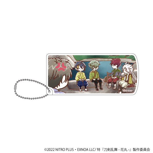 Special 'Touken Ranbu -Hanamaru-' Setsugetsuka Slide-style Small Accessory Case 07/B (GraffArt Illustration)