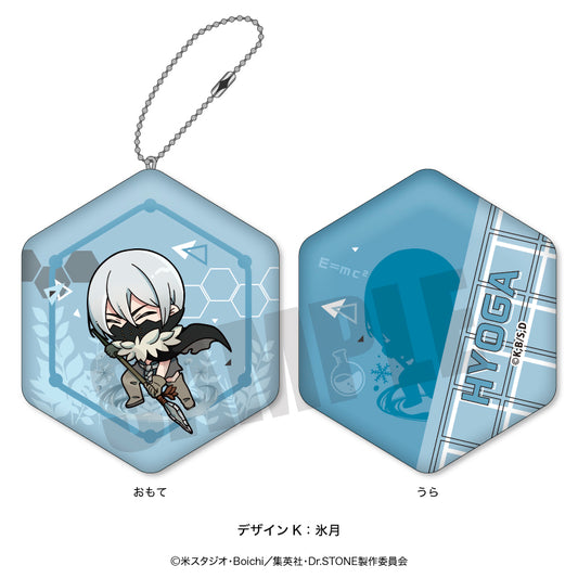 Dr.STONE AniPop Series Die-cut Cushion Keychain K Hyogetsu
