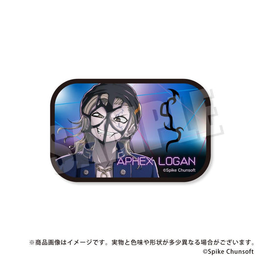 Super Detective Case Files: Rain Code - Square Can Badge 09. Apex Logan