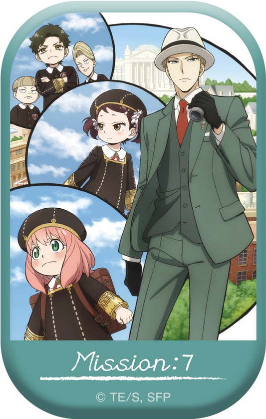 SPY×FAMILY_Square Can Badge / MISSION:7 "The Target's Second Son"