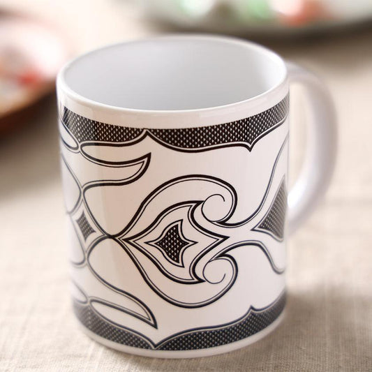 Cup - Ainu Pattern Mug | Ainu Craft | CIKARPE AKAN