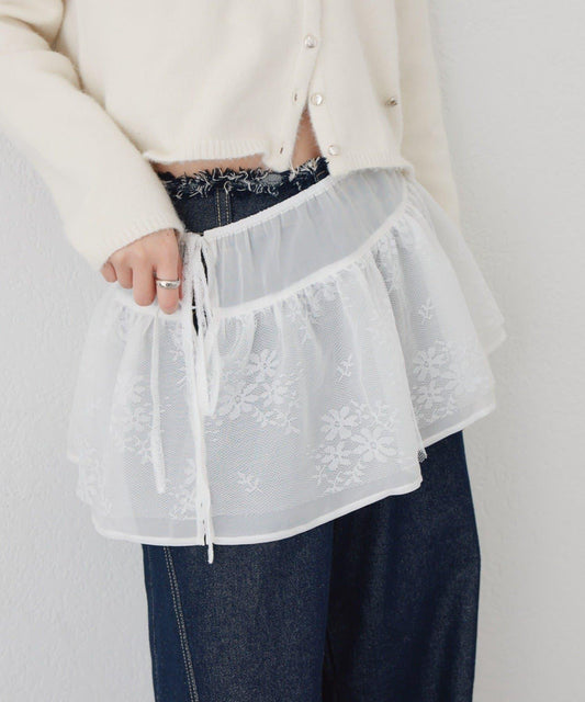 Layered Tiered Scarf