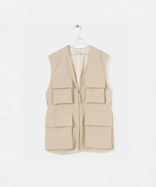 PIPING POCKET VEST