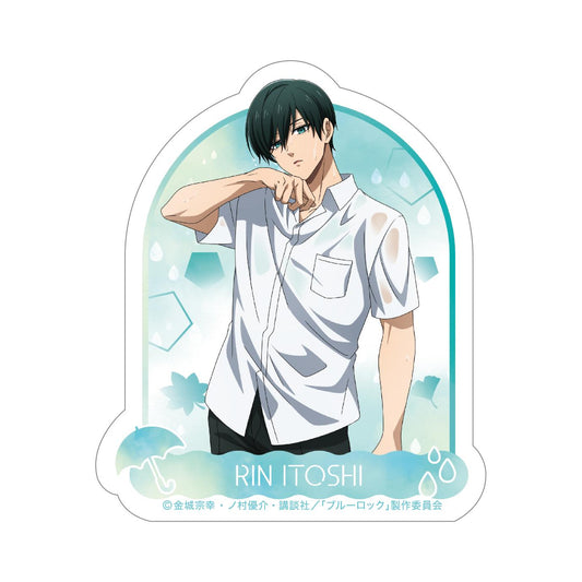 Blue Lock - Autumn Rain - Die-cut Sticker / Rin Itoshi