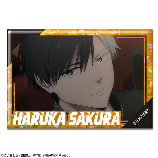 WIND BREAKER_Holographic Can Badge Design 05 (Sakura Haruka/E)