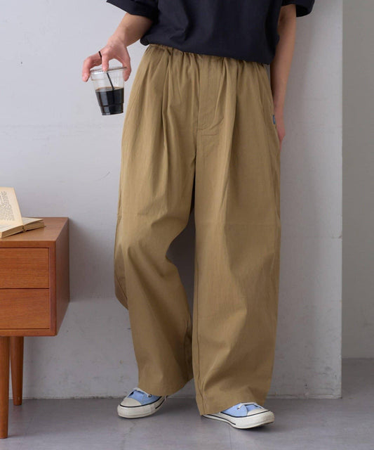 GEVACO Gathered Tapered Pants