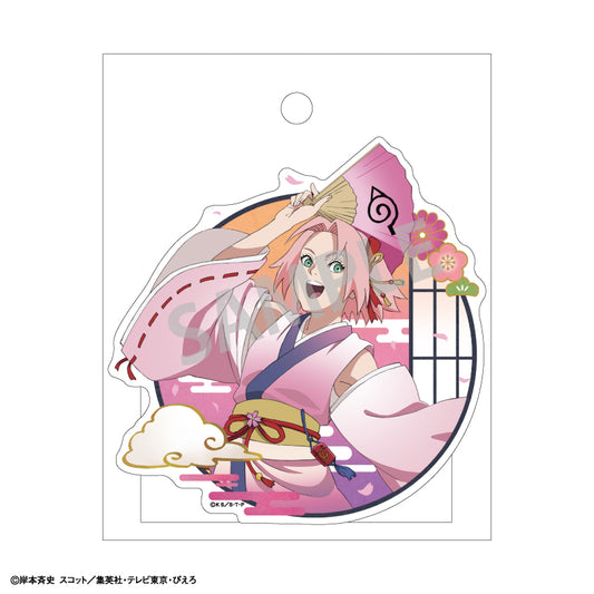 NARUTO_Die-cut Sticker_Haruno Sakura_Dance