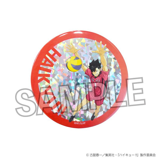 Haikyu!! Glittering Large Can Badge - Garbage Dump Showdown ver. Tetsurou Kuroo