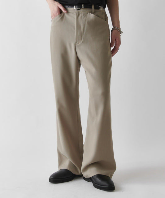 【Lui's】Airy Flare Slacks
