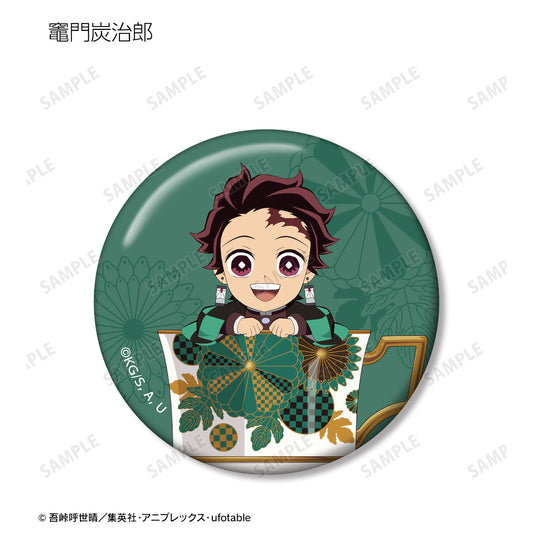 Demon Slayer Trading Mini Chara Teacup ver. Can Badge (Single)