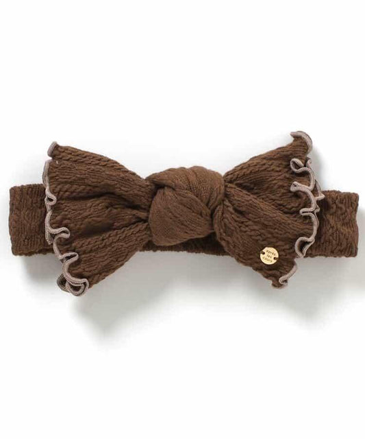 Cable Jacquard Fabric Mellow Baby Hairband