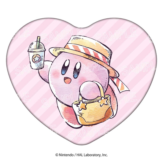 Kirby - Kirby Sunny Day Mochi-Mochi Heart Cushion A "Take a Breather"