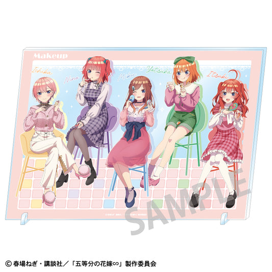 The Quintessential Quintuplets_A4 Acrylic Panel_Makeup
