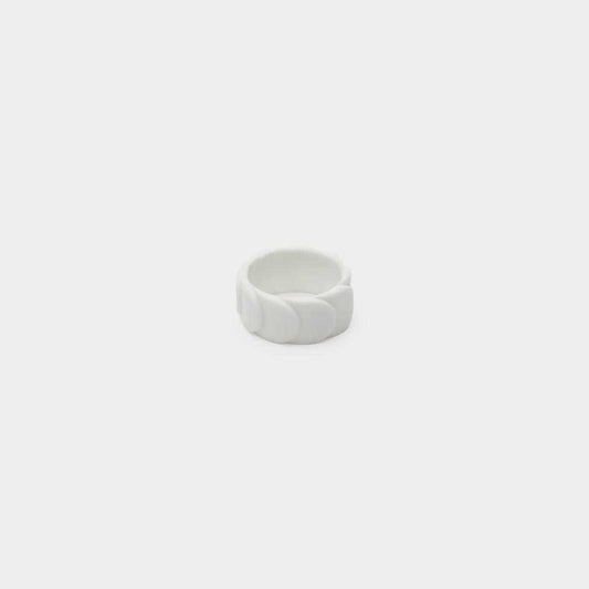 Arita ware 2016/ Saskia Dietz Drake Ring No.2 (White Matte)