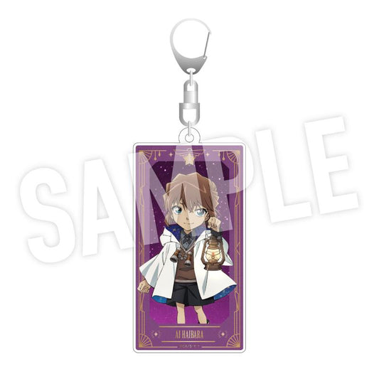 Detective Conan Tarot-shaped Acrylic Keychain Astronomer (Ai Haibara)