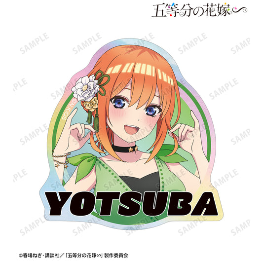 The Quintessential Quintuplets∽ rockin’star Collaboration - Newly Drawn Yotsuba Nakano Rock Idol ver. Aurora Sticker