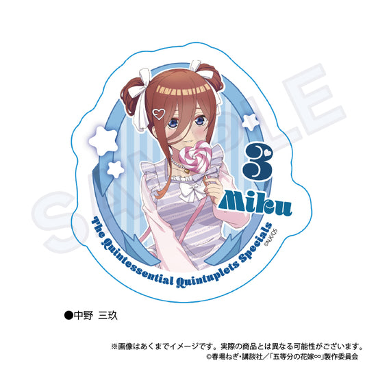 The Quintessential Quintuplets ∽ Die-cut Sticker Märchen sisters ver. Miku Nakano