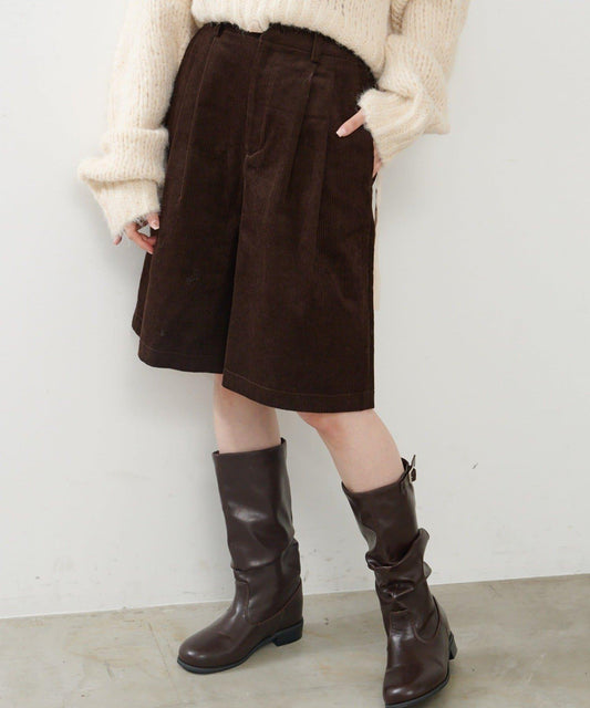 Corduroy Half Pants