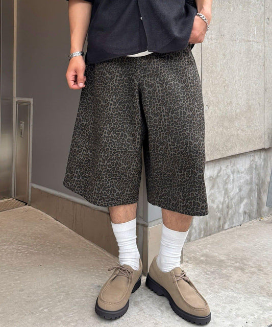 Leopard Half Pants