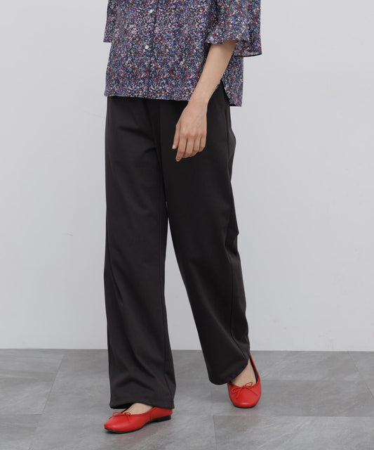 Washable / Relaxed / Good Price Back Mesh Jersey Straight Jogger Pants