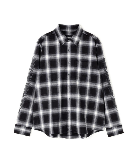 NOT4NERD/N4ND OFFSHOOT FLANNEL SHIRT