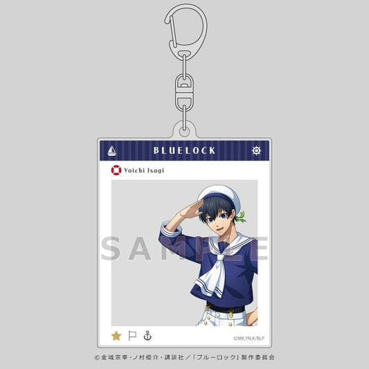 Blue Lock - Newly Drawn Aurora Acrylic Keychain (Yoichi Isagi / Marine Look)