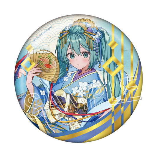 Hatsune Miku - Hyakki Yakō -Reien- Foil-Stamped BIG Can Badge B Mermaid