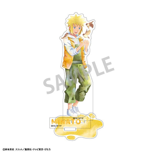 NARUTO - Shippuden Acrylic Stand Minato Namikaze / Young × Animal KamiAni TOUCH ver.