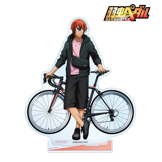 Yowamushi Pedal GLORY LINE - Newly Illustrated Hayato Shinkai Outing ver. BIG Acrylic Stand