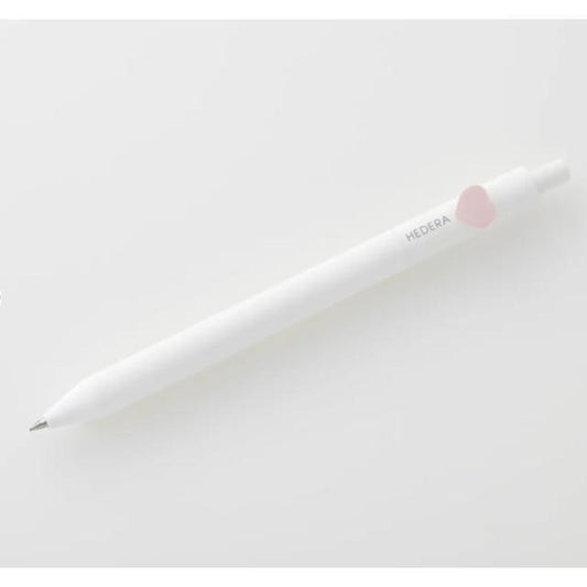 HEDERA Gel Ink Ballpoint Pen Pure Heart Pink