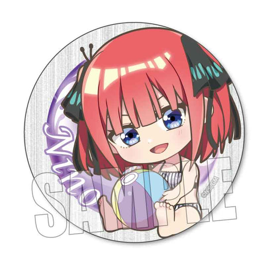 Gyugyutto Can Badge: The Quintessential Quintuplets the Movie / Nino Nakano (Swimsuit)