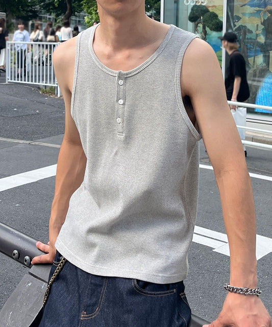 Ciaopanic Waffle Tank Top