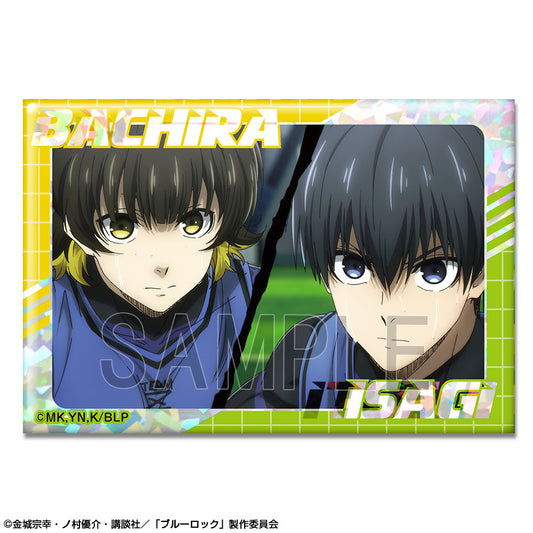 Blue Lock the Movie -EPISODE Nagi- Holographic Can Badge Design 34 (Yoichi Isagi & Meguru Bachira / A)