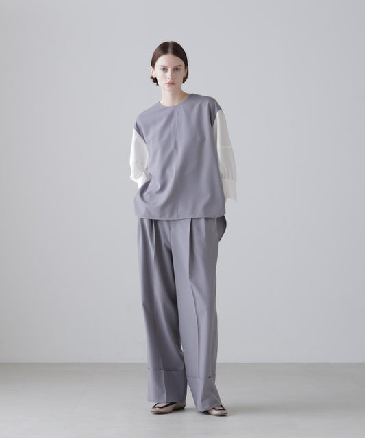 Functional Plain Cross Pants