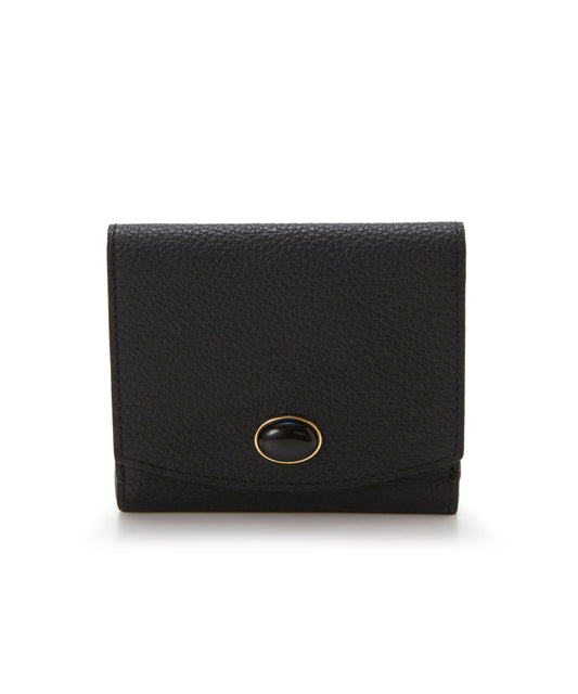 gemdrops Mini Embossed Leather Natural Stone Bifold Wallet