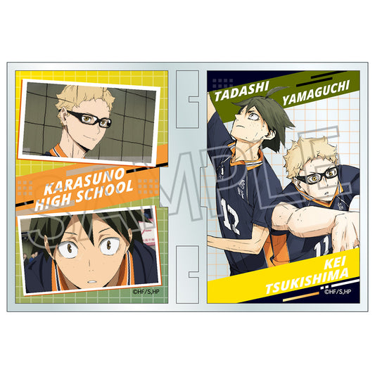 Haikyuu!! Photo Frame Stand vol.4 Tsukishima / Yamaguchi