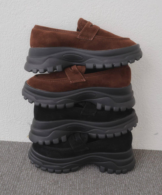 yomo Planning Thick-soled Sweat Loafer Sneakers