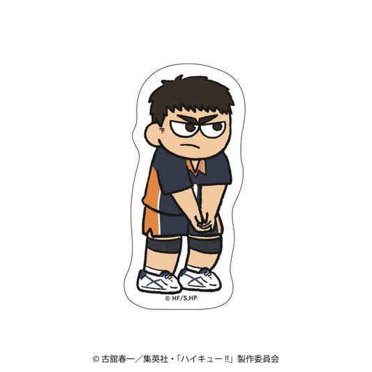 Haikyu!! Jirori Die-cut Sticker Match ver. (Daichi Sawamura)