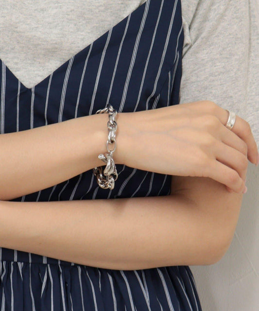 Medium Thick Chain Mantle Bracelet