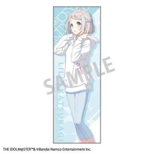 Gakuen Idolmaster_Long Square Can Badge / Katsuragi Ririya