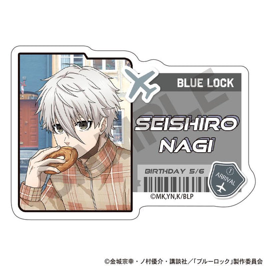 Blue Lock_Acrylic Name Badge - Nagi Seishiro (Travel)